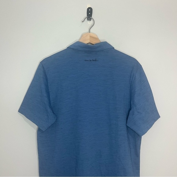 Travis Matthew “Cerveza” Heathered Blue Golf Polo Medium - Picture 6 of 6